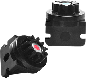 Amortisseur de roue dentée de forme spéciale, amortisseur rotatif personnalisé pour bouton SOS automobile